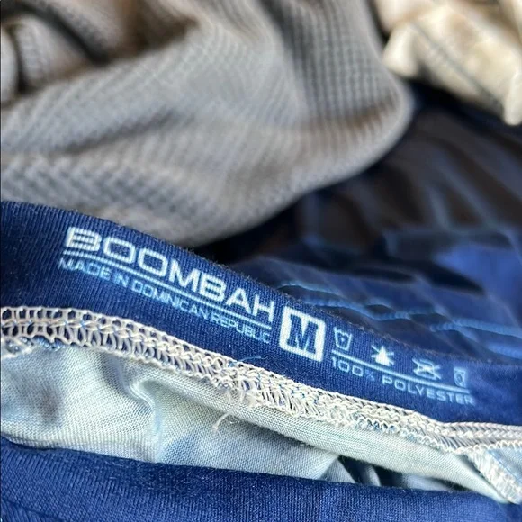 Navy Blue Baseball Flag Men's T-Shirt. Gently worn - Picture 4 of 4